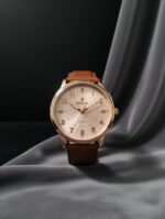 Fitross Watch Leather + Rexseen Strap premium stylish wrist watch