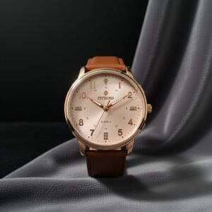 Fitross Watch Leather + Rexseen Strap premium stylish wrist watch