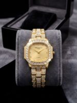 Patek Philippe ladies luxury wrist watch with elegant dial and premium metal strap