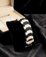 Black & White Aura Luxury Stylish Watch for Men – Elegant Fashion Wrist Watch - Image 3