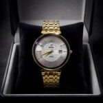 Man Rick luxury stylish men wrist watch with elegant dial and premium strap